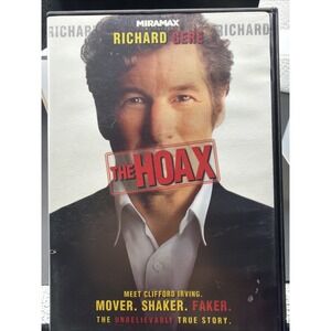 The Hoax DVD 2007 Richard Gere Miramax Drama Biography R Rated 0786936702019